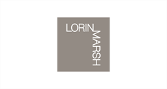 Desktop Screenshot of lorinmarsh.com